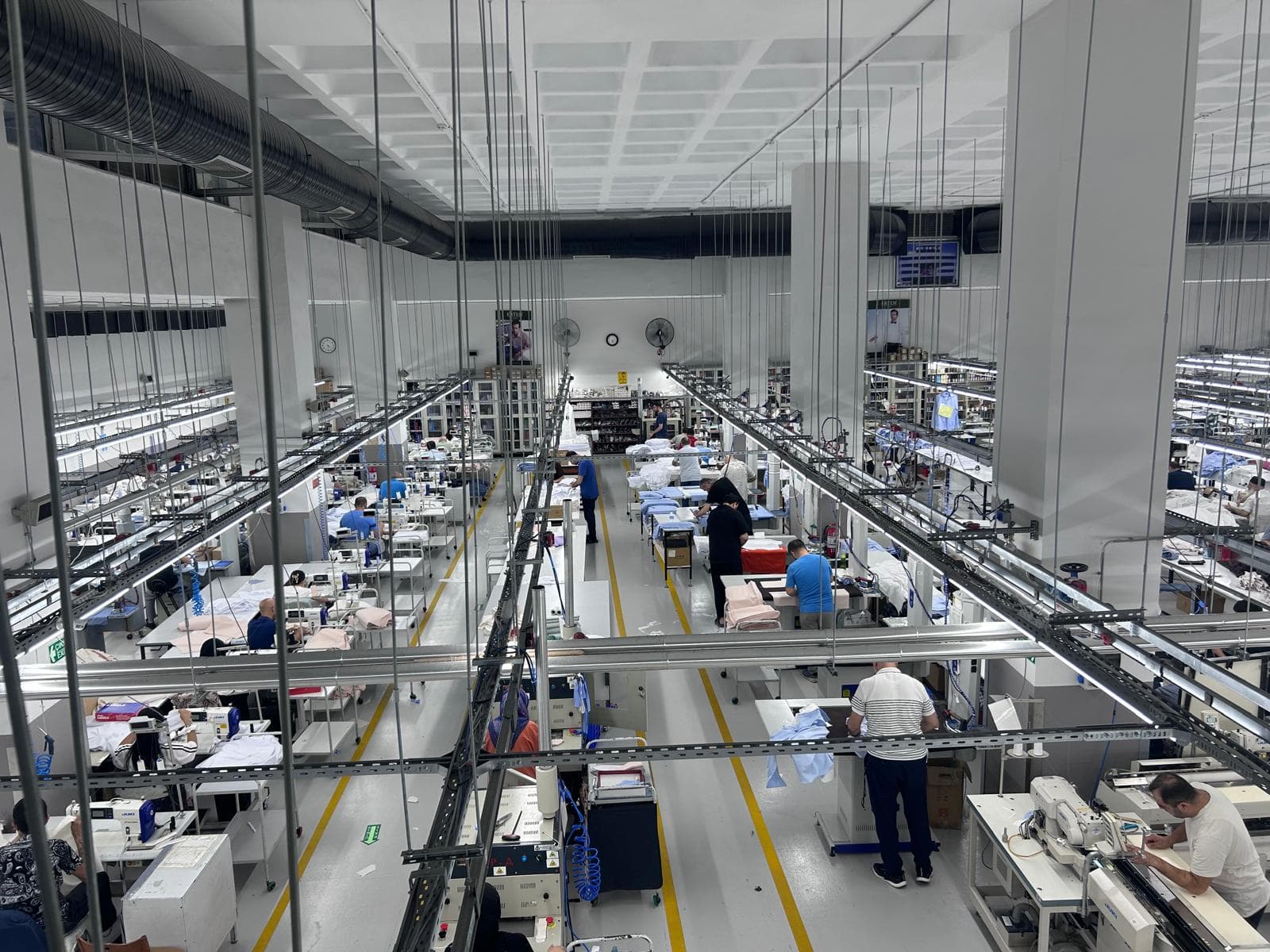 Erten Tekstil İstanbul üretim tesisi genel görünümü